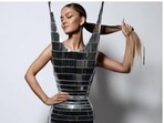 Met Gala 2023: Natasha Poonawalla’s ode to Choupette in a metallic gown