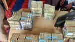 Police seized <span class='webrupee'>₹</span>50 lakhs from a car at Dundur check post, in Gadag district, on April 6. (ANI)