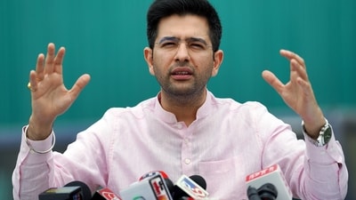 Aam Aadmi Party (AAP) Rajya Sabha MP Raghav Chadha (ANI) Aam Aadmi Party (AAP) Rajya Sabha MP Raghav Chadha (ANI)