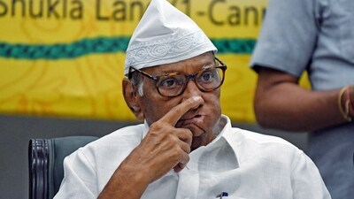 Sharad Pawar said that “it is time for a new generation to guide the party.” ((ANI)) Sharad Pawar said that “it is time for a new generation to guide the party.” ((ANI))