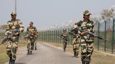 According to the official, they had crossed the international border from the Munabao border in Barmer. (BSF | Twitter) According to the official, they had crossed the international border from the Munabao border in Barmer. (BSF | Twitter)