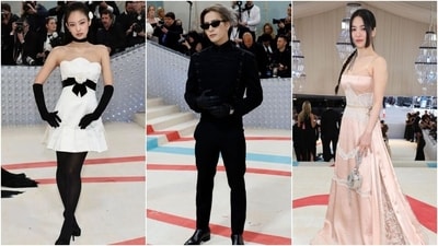 Blackpink's Jennie Kim, Jackson Wang and Song Hye-kyo debut at Met Gala 2023. Blackpink's Jennie Kim, Jackson Wang and Song Hye-kyo debut at Met Gala 2023.