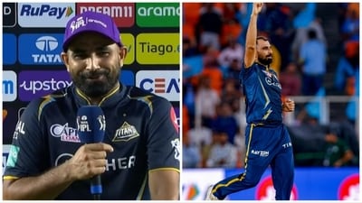 Mohammed Shami had a savage response to Murali Karthik's intriguing query (IPL-PTI) Mohammed Shami had a savage response to Murali Karthik's intriguing query (IPL-PTI)