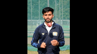 In the current IPL season, 25-year-old Mayank Markande has played six of the eight Sunrisers Hyderabad matches, scalping 10 wickets. (HT Photo) In the current IPL season, 25-year-old Mayank Markande has played six of the eight Sunrisers Hyderabad matches, scalping 10 wickets. (HT Photo)