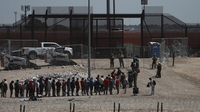 The Covid-19 restrictions allowed US officials to turn away tens of thousands of migrants crossing the southern border. (File/ AP)
