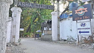 Mumbai, India - May 02, 2023: The Orange Mint restaurant inside Asha Studios Compound, at Chembur, in Mumbai, India, on Tuesday, May 02, 2023. (Photo by Anshuman Poyrekar/ Hindustan Times) (Anshuman Poyrekar/HT PHOTO) Mumbai, India - May 02, 2023: The Orange Mint restaurant inside Asha Studios Compound, at Chembur, in Mumbai, India, on Tuesday, May 02, 2023. (Photo by Anshuman Poyrekar/ Hindustan Times) (Anshuman Poyrekar/HT PHOTO)