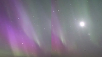 Northern lights in Canada. (Reddit/@JAND3R50N) Northern lights in Canada. (Reddit/@JAND3R50N)