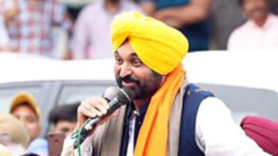 Punjab chief minister Bhagwant Mann on Tuesday said his government has adopted a foolproof mechanism for the recruitment process due to which not even a single appointment has been challenged in the court so far. (Twitter)