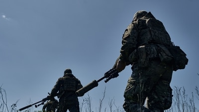 Russian troops have abandoned the area entirely as of April 1 after being pushed out by Ukrainian forces. (AP File) Russian troops have abandoned the area entirely as of April 1 after being pushed out by Ukrainian forces. (AP File)