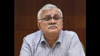 Uttar Pradesh chief secretary Durga Shankar Mishra (HT File Photo) Uttar Pradesh chief secretary Durga Shankar Mishra (HT File Photo)