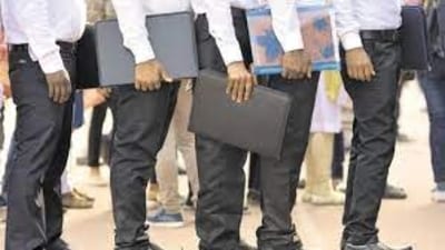 Creating jobs for India’s burgeoning population will remain a key challenge for Prime Minister Narendra Modi’s government, especially as he looks to a third term in office. (File)