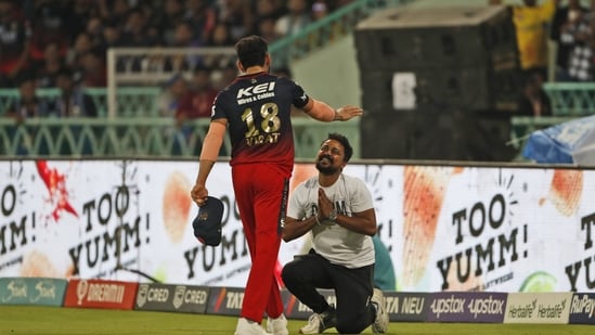 The fan how has a Virat Kohli story to narrate to his grandkids. (AP)