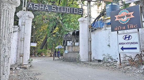 Mumbai, India - May 02, 2023: The Orange Mint restaurant inside Asha Studios Compound, at Chembur, in Mumbai, India, on Tuesday, May 02, 2023. (Photo by Anshuman Poyrekar/ Hindustan Times) (Anshuman Poyrekar/HT PHOTO)