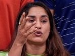 Wrestler Vinesh Phogat.