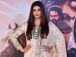 Aishwarya Rai during a press conference for promotion of Ponniyin Selvan 2 in Mumbai last month. (PTI)