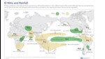 A map WMO issued on expected rainfall patterns globally during El Nino years. (WMO)