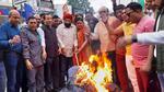 The Congress termed the finance minister’s alleged bullying and thrashing of a man on as a blot on democracy and an attack on the common man. (HT Photo)
