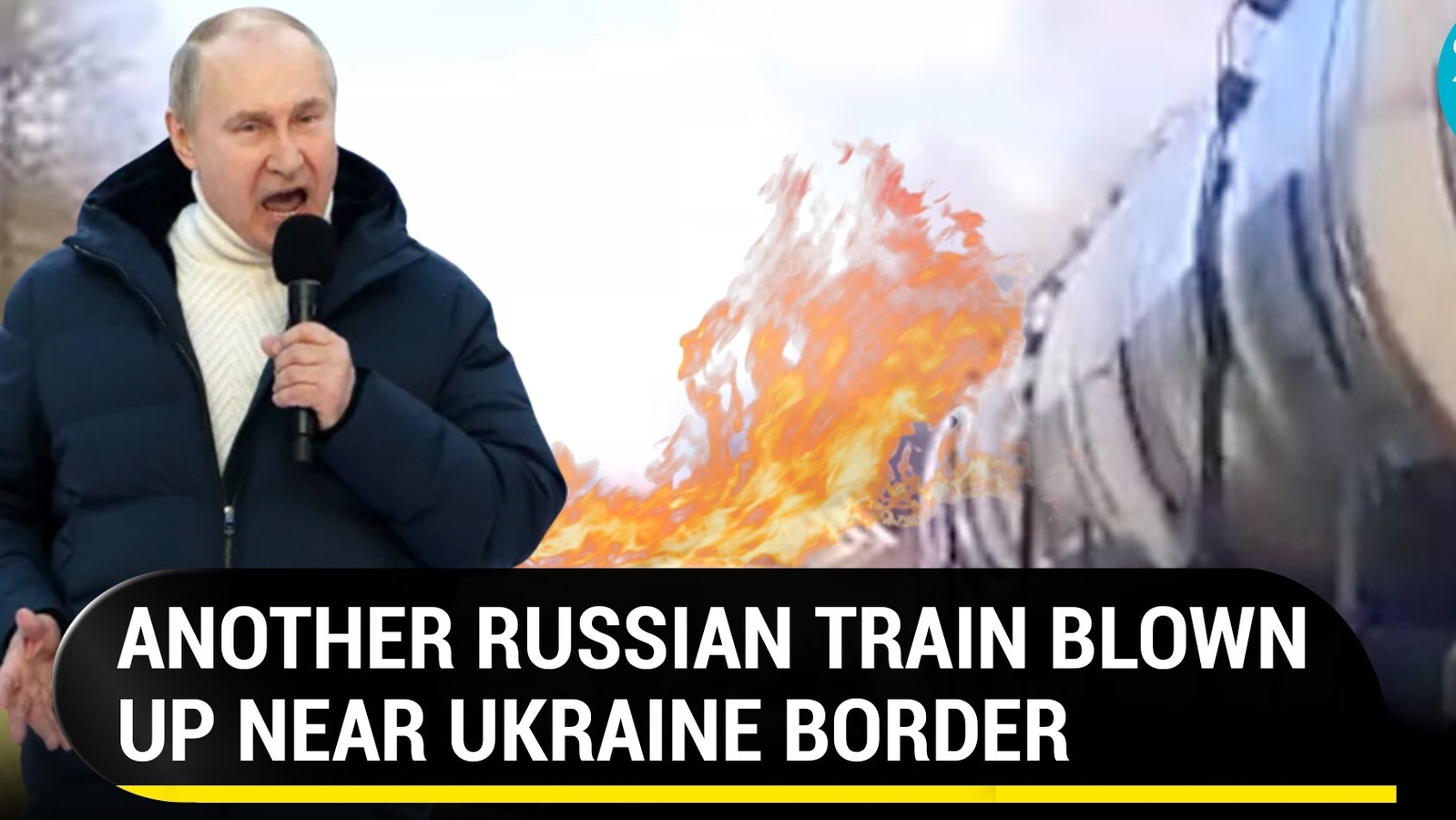 Putin fumes as second Russian train attacked in two days; Blasts part ...
