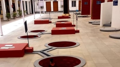 Sulabh International Museum of Toilets, New Delhi: This museum is dedicated to the history of toilets and sanitation. It showcases the evolution of toilets from ancient times to the modern era and has a collection of over 2,000 exhibits, including rare and ancient toilets from around the world. (Instagram/@welcomedelhi) Sulabh International Museum of Toilets, New Delhi: This museum is dedicated to the history of toilets and sanitation. It showcases the evolution of toilets from ancient times to the modern era and has a collection of over 2,000 exhibits, including rare and ancient toilets from around the world. (Instagram/@welcomedelhi)