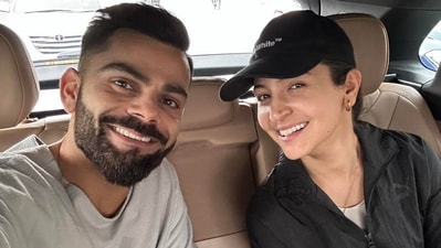 Virat Kohli and Anushka Sharma are currently in Delhi. Virat Kohli and Anushka Sharma are currently in Delhi.