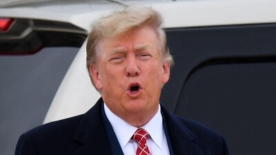 Former US President Donald Trump. (AFP) Former US President Donald Trump. (AFP)