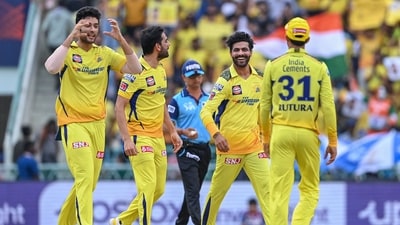 While Maheesh Theekshana returned figures of 2/37 in four overs, Moeen Ali returned an incredible 2/13 in four overs while Ravindra Jadeja got 1/11 in three. (AFP) While Maheesh Theekshana returned figures of 2/37 in four overs, Moeen Ali returned an incredible 2/13 in four overs while Ravindra Jadeja got 1/11 in three. (AFP)