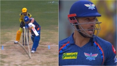 Marcus Stoinis is dismissed by Ravindra Jadeja (IPL) Marcus Stoinis is dismissed by Ravindra Jadeja (IPL)