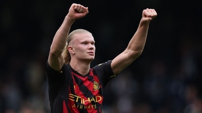 Manchester City's Norwegian striker Erling Haaland (AFP) Manchester City's Norwegian striker Erling Haaland (AFP)