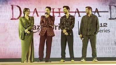 Gulshan Devaiah pulled Vijay Varma's leg by taking the name of his rumoured lady-love Tamannaah Bhatia. Gulshan Devaiah pulled Vijay Varma's leg by taking the name of his rumoured lady-love Tamannaah Bhatia.