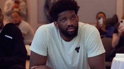 Philadelphia 76ers star Joel Embiid (Twitter) Philadelphia 76ers star Joel Embiid (Twitter)