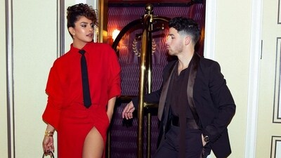As Priyanka shared their after-party photos, fans left comments like 'iconic' and 'hot' on her Instagram post. As Priyanka shared their after-party photos, fans left comments like 'iconic' and 'hot' on her Instagram post. 
