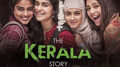 The official poster of The Kerala Story which will be released on May 5. (PTI) The official poster of The Kerala Story which will be released on May 5. (PTI)