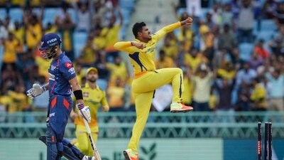 CSK's spinners brought LSG down to their knees early on (PTI) CSK's spinners brought LSG down to their knees early on (PTI)
