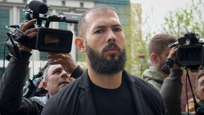 According to Tate, he has dozens of journalists from mainstream media outlets emailing him, trying to be his friend. They're apparently so terrified of the "dastardly plans" he has in store for them. (AP) According to Tate, he has dozens of journalists from mainstream media outlets emailing him, trying to be his friend. They're apparently so terrified of the "dastardly plans" he has in store for them. (AP)