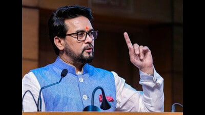 Thankur alleged AAP MLAs for running extortion rackets by first making inspectors conduct searches at traders’ complexes before extorting money in the name of settling the same issue. (PTI File Photo) Thankur alleged AAP MLAs for running extortion rackets by first making inspectors conduct searches at traders’ complexes before extorting money in the name of settling the same issue. (PTI File Photo)