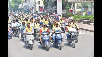 Voting awareness rally in Lucknow