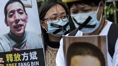 China Covid Whistleblower Fang Bin: Fang Bin has been released from jail, reports claimed. (AFP ) China Covid Whistleblower Fang Bin: Fang Bin has been released from jail, reports claimed. (AFP )