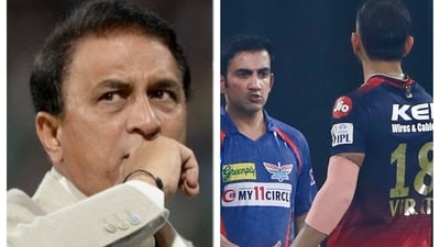 Sunil Gavaskar reacts to feud between Gautam Gambhir and Virat Kohli Sunil Gavaskar reacts to feud between Gautam Gambhir and Virat Kohli