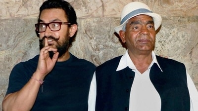 Actor Aamir Khan with Mahavir Phogat. (PTI file) Actor Aamir Khan with Mahavir Phogat. (PTI file)