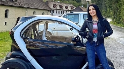 Celina Jaitly shared a picture from her drive to a city in Austria. Celina Jaitly shared a picture from her drive to a city in Austria.