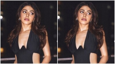 Alaya drove our midweek blues away in a black halter cut-out corset top with backless details and teamed it with a pair of matching black trousers. (Instagram/@alayaf) Alaya drove our midweek blues away in a black halter cut-out corset top with backless details and teamed it with a pair of matching black trousers. (Instagram/@alayaf)