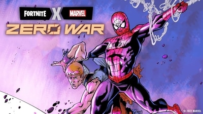 Fortnite Chapter 4 Season 3 collaboration with Marvel's Spider-Man. (Image Credit: Marvel.) Fortnite Chapter 4 Season 3 collaboration with Marvel's Spider-Man. (Image Credit: Marvel.)