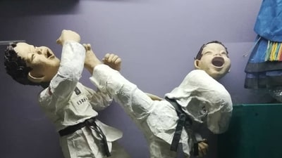 International Dolls Museum, New Delhi: This museum has a vast collection of dolls from different countries and cultures. It has over 7,000 dolls from over 85 countries, including Indian dolls, Barbie dolls, and even dolls that represent famous personalities like Mahatma Gandhi and Mother Teresa. (Instagram/@delhi_buzz) International Dolls Museum, New Delhi: This museum has a vast collection of dolls from different countries and cultures. It has over 7,000 dolls from over 85 countries, including Indian dolls, Barbie dolls, and even dolls that represent famous personalities like Mahatma Gandhi and Mother Teresa. (Instagram/@delhi_buzz)