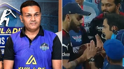 Virender Sehwag expects better from 'icons' Virat Kohli and Gautam Gambhir. (ANI/Screengrab) Virender Sehwag expects better from 'icons' Virat Kohli and Gautam Gambhir. (ANI/Screengrab)