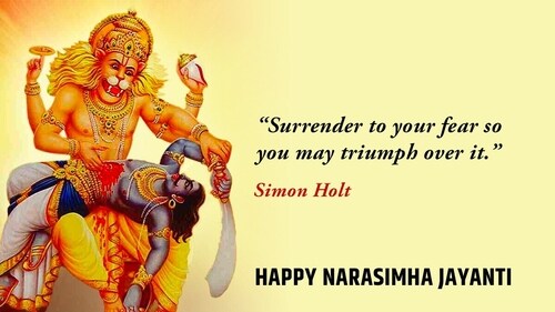 Happy Narasimha Jayanti to everyone!
