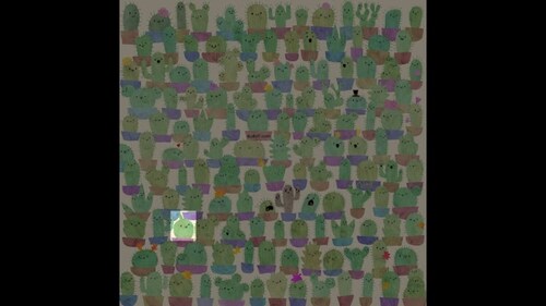 Viral Brain Teaser: The image shows an apple among cactuses. (Facebook/@thedudolf) Viral Brain Teaser: The image shows an apple among cactuses. (Facebook/@thedudolf)