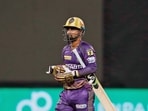 New Delhi, Apr 20 (ANI): Kolkata Knight Riders Litton Das walks back to the paviliorn after being dismissed during their match against Delhi Capitals in the Indian Premier League (IPL) 2023, at Arun Jaitley Stadium, in New Delhi on Thursday. (ANI Photo/ Digital Restriction)
New Delhi, Apr 20 (ANI): Kolkata Knight Riders Litton Das walks back to the paviliorn after being dismissed during their match against Delhi Capitals in the Indian Premier League (IPL) 2023, at Arun Jaitley Stadium, in New Delhi on Thursday. (ANI Photo/ Digital Restriction)