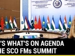 HERE'S WHAT'S ON AGENDA AT THE SCO FMs SUMMIT