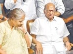 Sharad Pawar might have taken the decision to quit with dignity, Saamana editorial observed. Sharad Pawar might have taken the decision to quit with dignity, Saamana editorial observed.
