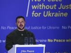 On a visit to Helsinki on Wednesday, Zelenskyy told reporters: “We didn’t attack Putin. We leave it to (the) tribunal” — an apparent reference to the ICC. On a visit to Helsinki on Wednesday, Zelenskyy told reporters: “We didn’t attack Putin. We leave it to (the) tribunal” — an apparent reference to the ICC.